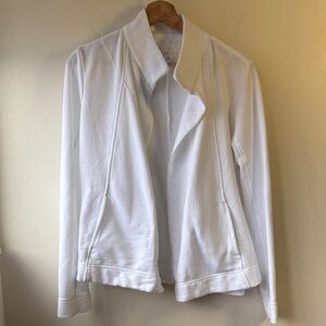 Caslon Open Front Sweatshirt Size Small